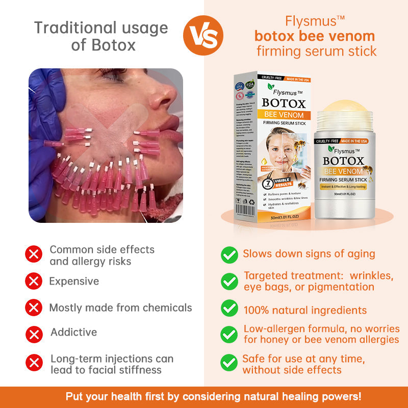 🧑⚕️🐝Made and Shipped from USA✨Flysmus™ Botox Bee Venom Firming Serum Stick🔥LAST DAY 70% OFF